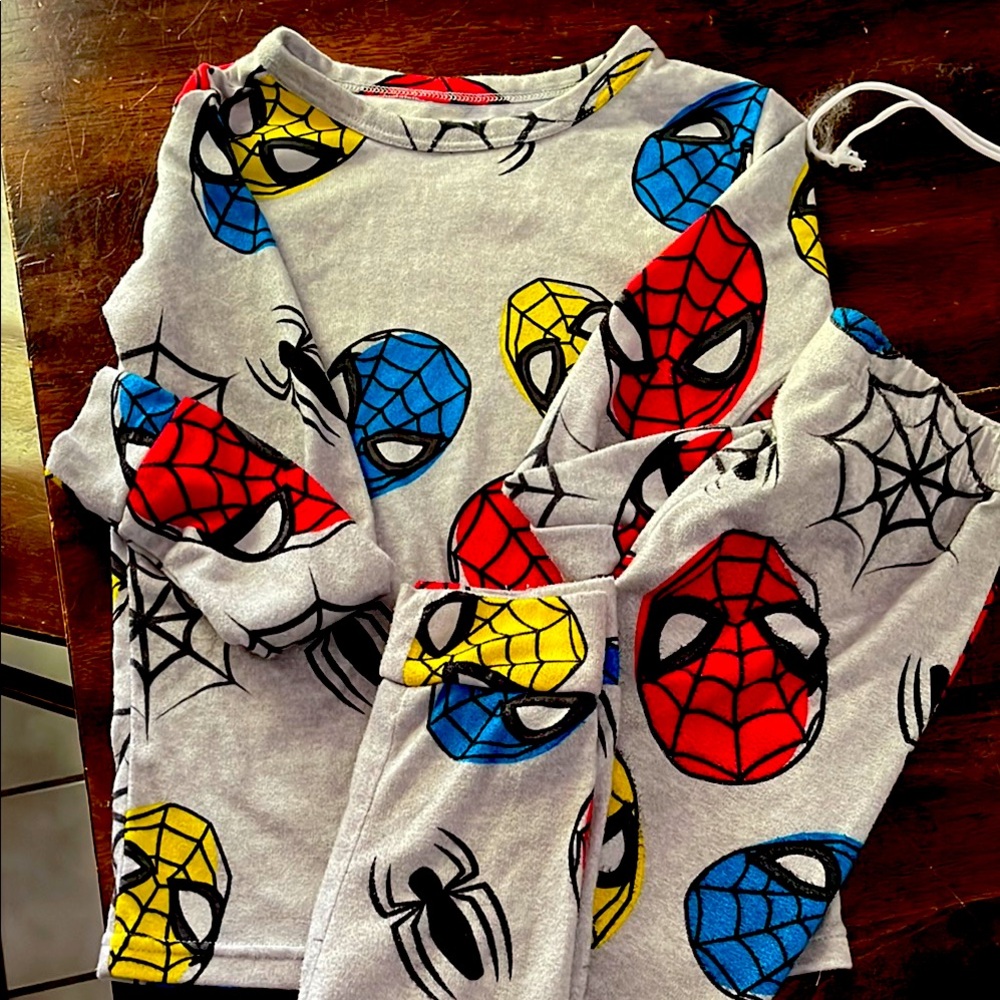 Spider-Man Themed Pajama Set
